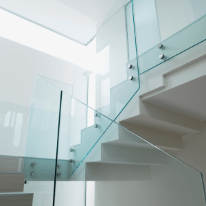 Residential glass installation